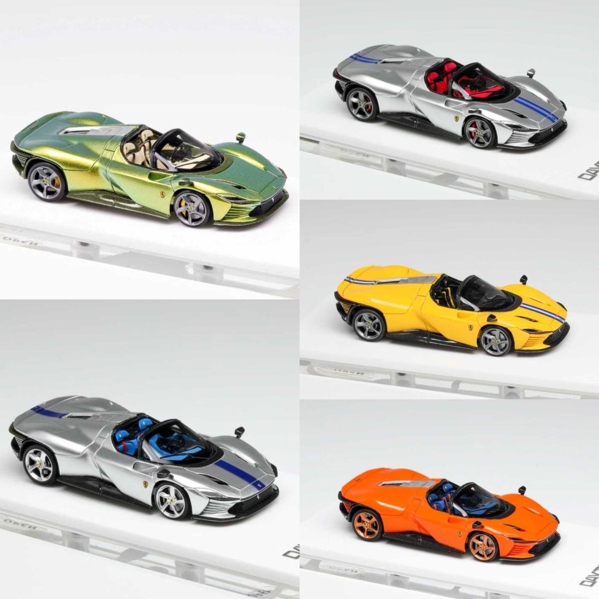 Suhe SP3 1:64 标红速荷法拉利 Ferrari SP3 收藏树脂汽车模型