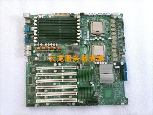 成色新原装超微X7DBE-X 5000P芯片组 6个PCI-X插槽主板 E5420*2
