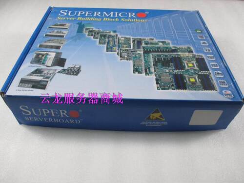 全新 超微 X8SIE-LN4 1156针服务器主板 集成四口INTEL千兆网卡
