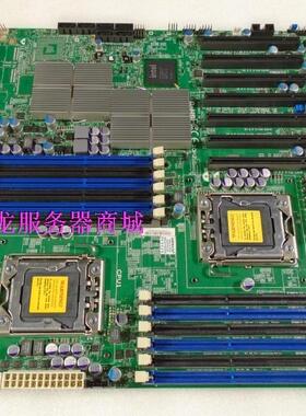 全新盒装超微X8DTH-I双路1366服务器主板7个PCI-E16X插槽质保三年