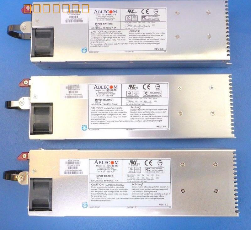 全新原装PWS-0050-M SP382-TS 380W  冗余电源模块