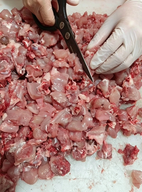 5斤顺丰包邮兔肉丁冰鲜麻辣兔丁鲜椒兔沙县小吃爆炒大排档食材