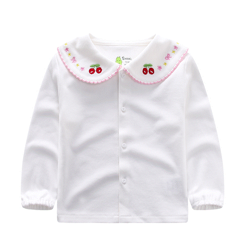 Chemise fille à manche longue - Ref 2086963 Image 1