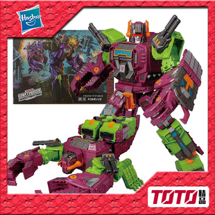 孩之宝 变形金刚玩具 地出 泰坦级 萨克巨人 蝎型 基地