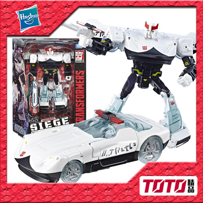 孩之宝 变形金刚玩具 决战赛博坦 围城系列 加强级 D级 再版警车
