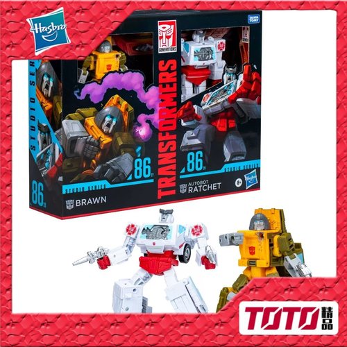 孩之宝 变形金刚玩具 SS86 大电影 G1救护车 大汉战损阵亡套装