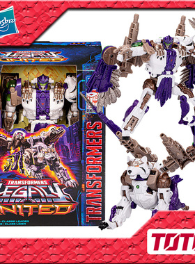 孩之宝 变形金刚玩具 传世联合 L级 超能勇士 虎鹰 G2擎天柱开窗