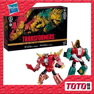孩之宝变形金刚玩具 世代精选天尊世代 L级 G2铁渣嚎叫 套装