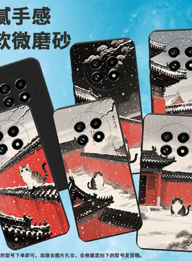 适用Realme14ProLite手机壳商务时尚真我14磨砂壳Realme14T高级感真我13Pro+全包边红墙黑瓦防摔保护套