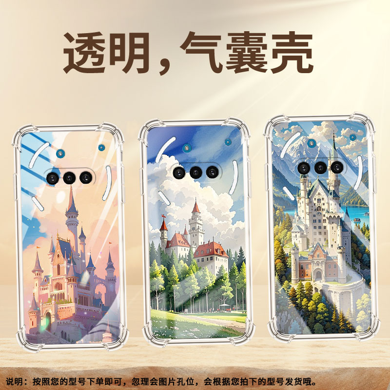 适用NothingPhoneCMF2Pro手机气囊壳城堡四角防摔NothingPhone3手机壳NothingPhone3A商务时尚保护套