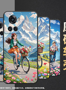 适用一加7手机壳KB2001时尚Ace5Pro防摔一加9R磨砂壳Oneplus10R一脸微笑1+13T耐磨ACEPro商务PGZ110保护套