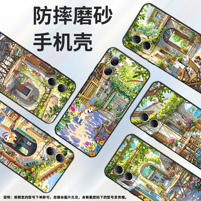 适用MOTOG50手机壳E15防摔XT2221-1小狗摩托罗拉G54软壳G73/G82轻薄MotorolaGPowerXT2125-4保护套