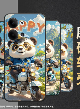 适用OPPOReno3Pro手机壳CPH2109耐磨熊猫警长保护套Reno9全包边Reno10Pro硅胶PJH110商务Reno12磨砂壳