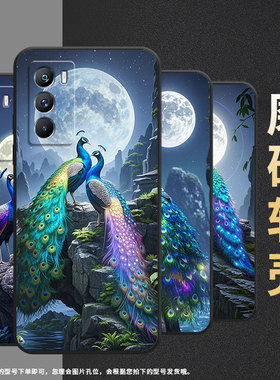 适用vivoT1手机壳5G国外版黑色V2151商务viviT3防摔T2x梦幻灵动全包T1x时尚V2334男女T4x高级硅胶保护套