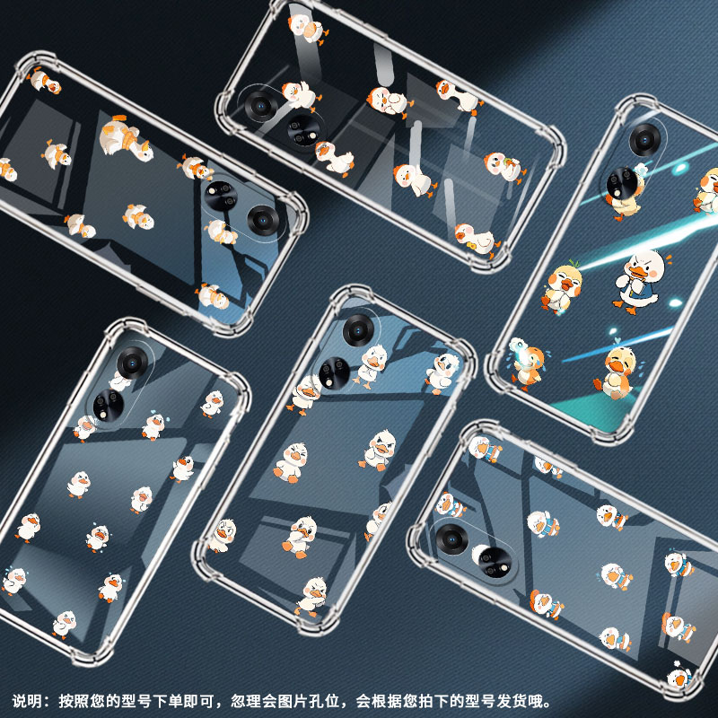 适用OPPOF9Pro手机壳OPPOF19Pro+防摔OPPOFindX8Q版鸭子OPPOF19S气囊壳0pp0FindX3Lite高级感商务保护套