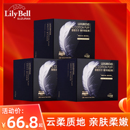 Lily Bell / Lily Bell Natural Beauty Cotton Bông Tẩy Trang Mềm Mại Và Thoải Mái 100 Miếng 3 Gói bông tẩy trang giặt được