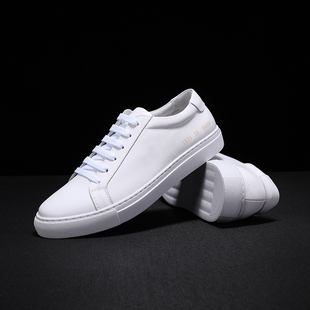 common小白鞋2025新款情侣鞋休闲简约男鞋透气百搭女鞋真皮鞋子男