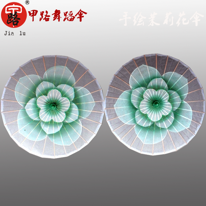 透明丝伞演出道具伞茉莉花开舞蹈跳舞伞旗袍走秀伞茉莉情怀舞蹈伞