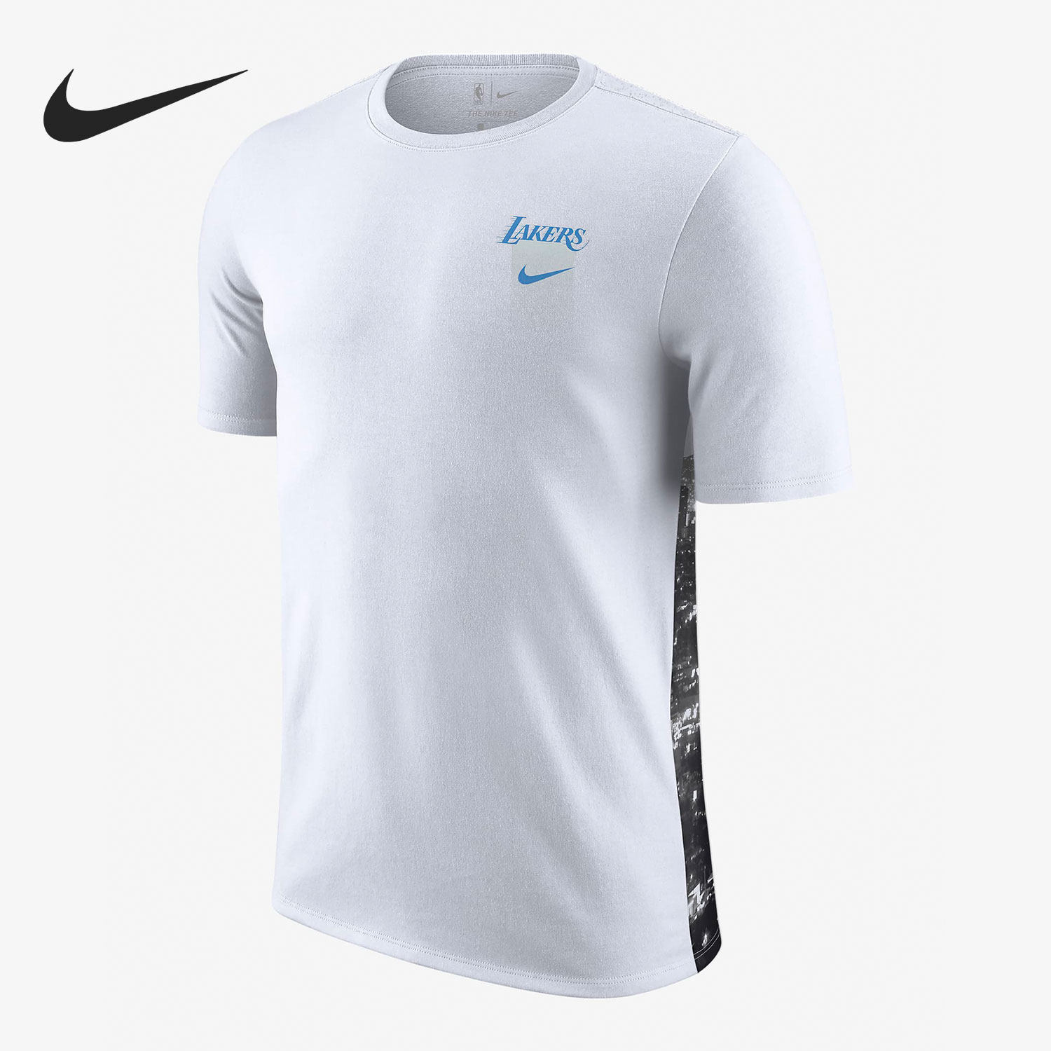 Nike/耐克正品洛杉矶湖人队COURTSIDE CE 男子T恤CT9386-100