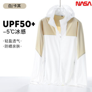 NASA户外长袖冰丝防晒服男夏季轻薄款钓鱼服防晒衣情侣潮牌女上衣