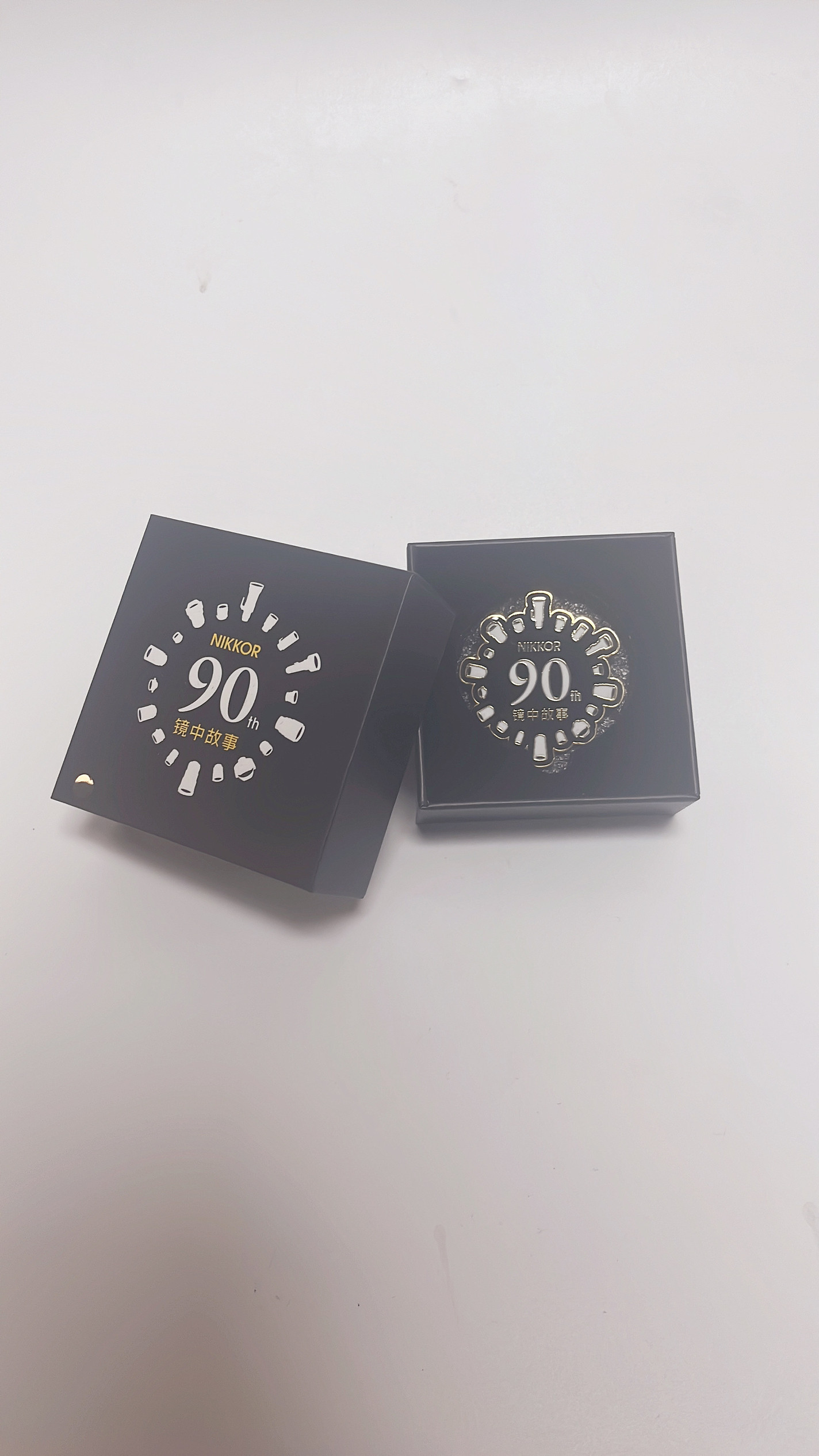 尼康镜头90周年 纪念徽章 单相机挂绳