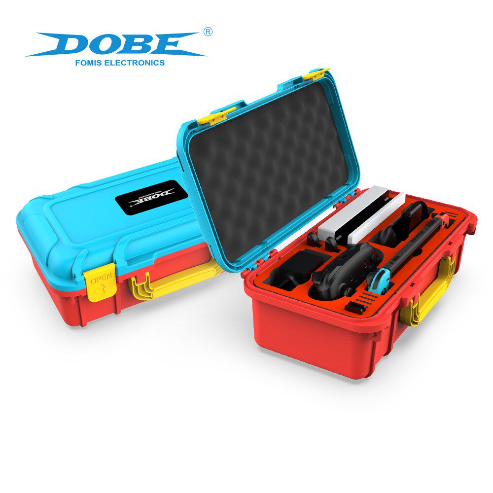 DOBE GENUINE SWITCH HOST STORAGE BOX NS PROTECTION BAG PRO HANDLE STORAGE BAG HARD SHELL OLED STORAGE BOX
