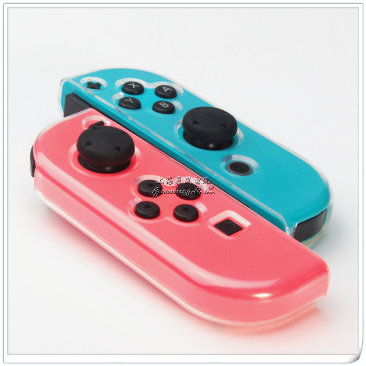 DOBE GENUINE SWITCH HANDLE COVER NS OLED PROTECTIVE SHELL TPU COVER JOY-CON HOST SHELL CRYSTAL SHELL