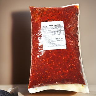 辣主意泡椒沫4斤/袋泡红椒酱鱼香肉丝牛蛙火锅整箱5袋独立包装