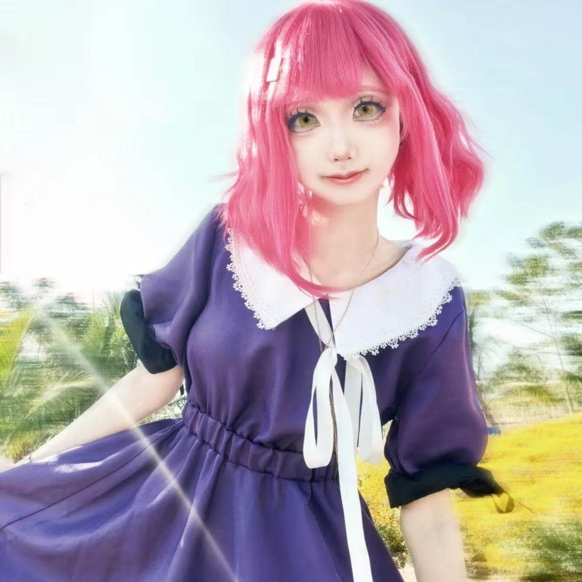 学院孤岛cos 佐仓慈cosplay服装全套 定制