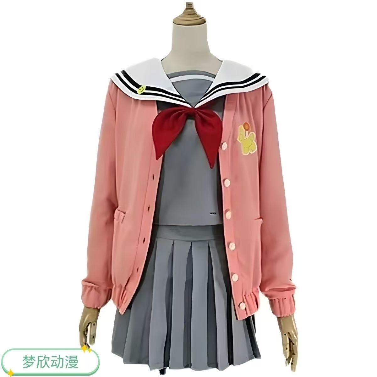 世界计划彩色舞台cos 凤绘梦 cosplay动漫女制服学院水手服 定制