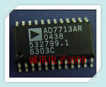 全新AD7713 AD7713AR 24位Σ-Δ型信号调理ADC芯片 匹配RTD电流源