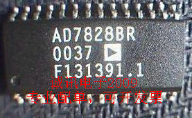 全新AD7828 AD7828BR AD7828BRZ 单电源高速8通道8位CMOS ADC芯片