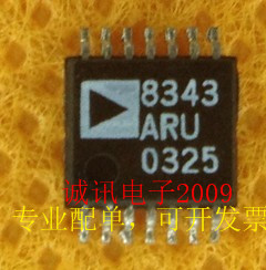 全新AD8343 AD8343ARUZ DC至2.5GHz 高IP3宽带有源混频器 单电源