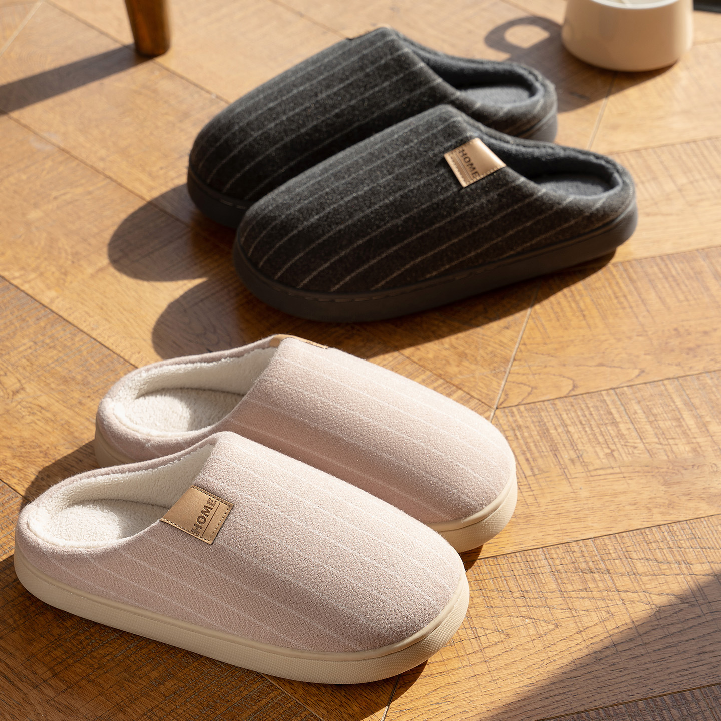 棉拖鞋女款冬季2025新款室内居家保暖拖鞋男款家用男士秋冬天
