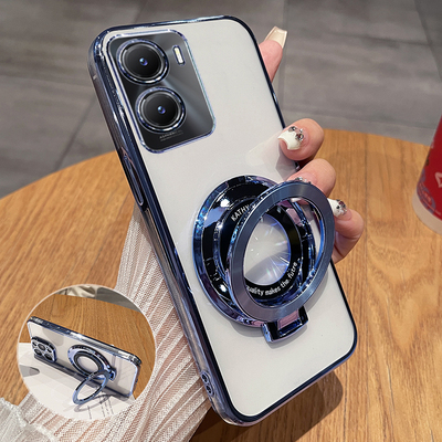 vivoy35硅胶透明电镀手机壳