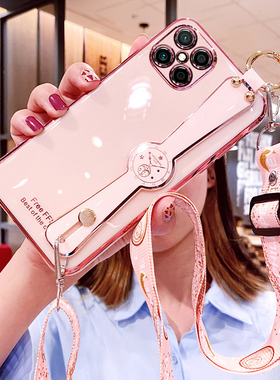 适用华为nzoneS7pro十手机壳中国移动zones7por腕带5G保护硅胶套SP300斜挎挂绳s7全包防摔软壳nzone网红nzone