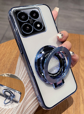 适用小米14T手机壳小米14Tpro透明5g保护硅胶套xiaomi全包防摔mi14t软壳pro超薄t14男女tpor新款高级感带支架