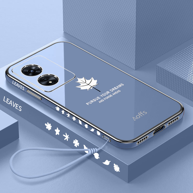 oppoa97硅胶简约保护壳枫叶