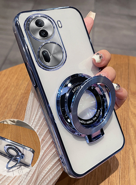 适用opporeno11手机壳reno11pro透明保护oppo硅胶套5G全包防摔opporeon软opopreno超薄por男115g女reon带支架