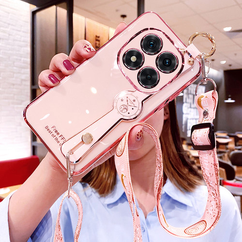 升级创意腕带★带斜挎挂绳★轻奢电镀金边