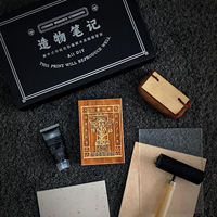 Creation Notes: Woodblock New Year Pictures, Horse Prints, Woodblock Engraving, Horse Year Handmade Rubbing Experience DIY Material Kit thumbnail 6