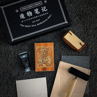 Creation Notes: Woodblock New Year Pictures, Horse Prints, Woodblock Engraving, Horse Year Handmade Rubbing Experience DIY Material Kit thumbnail 2