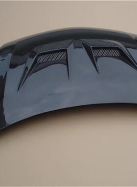 适用本田思域FD2改装碳纤维开孔机盖  CIVIC碳纤维引擎盖前盖包围