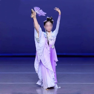 蝶香舞蹈服王诗意同款蝴蝶道具儿童独舞剧目古典舞飘逸演出服装