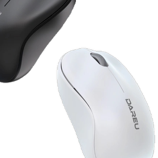 达尔优LM106无线鼠标便携式办公商务游戏笔记本台式电脑女生