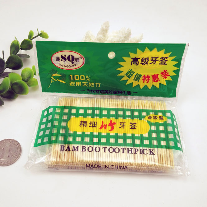 p040c精细竹水果签一次性日用品