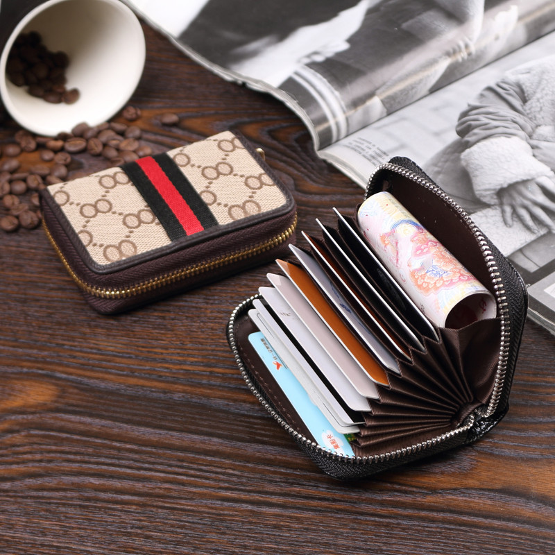 帆布钱包卡包女小巧名片包卡套女士多卡位欧美拉链风琴卡夹零钱包|ruв категории Сумки, карты пакет - от Buy2taobao.com для оказания профессиональной услуги покупки агента Taobao