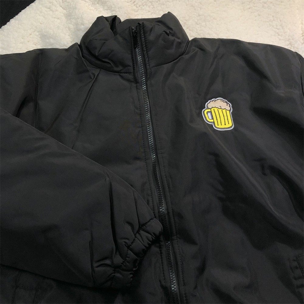 2026痞帅风棉衣男高级感立领棉服棉袄女冬季加厚保暖防风宽松外套,男装,棉衣,淘宝优惠券,粉丝福利购,淘宝优惠卷