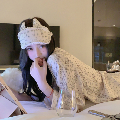 秋冬高级大pai感缎面开衫两件套