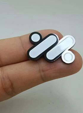 新能源汽车车徽胸针智己徽单别针工牌销售行政襟针黑色磁扣